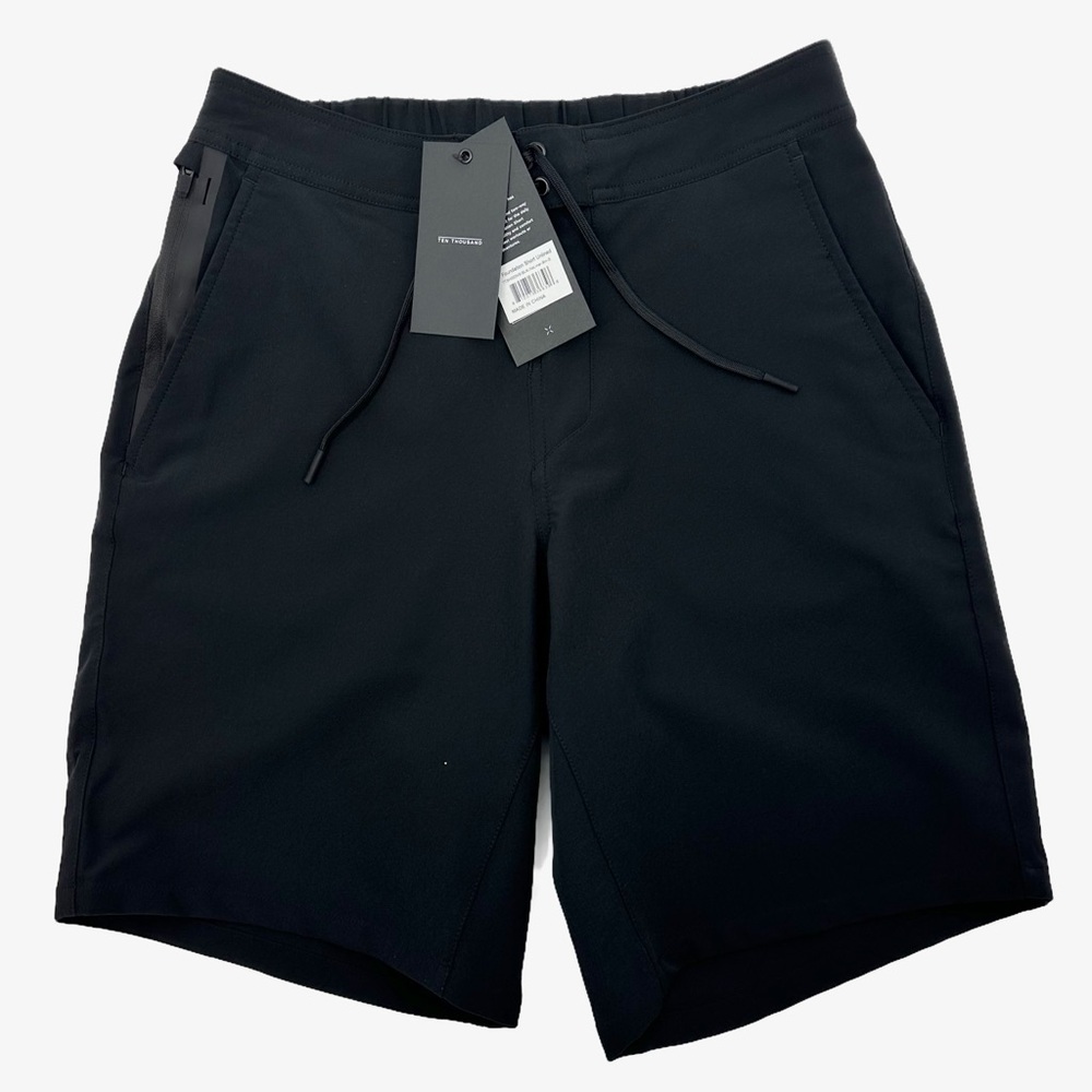 Ten Thousand Men's Foundation Board Shorts Black 9" Size Small NWT